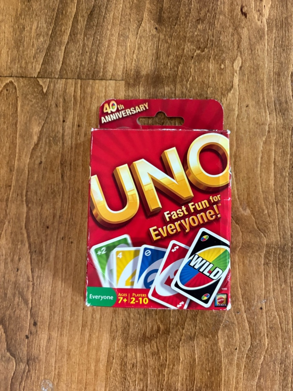 Mattel UNO Card Game - Red Box